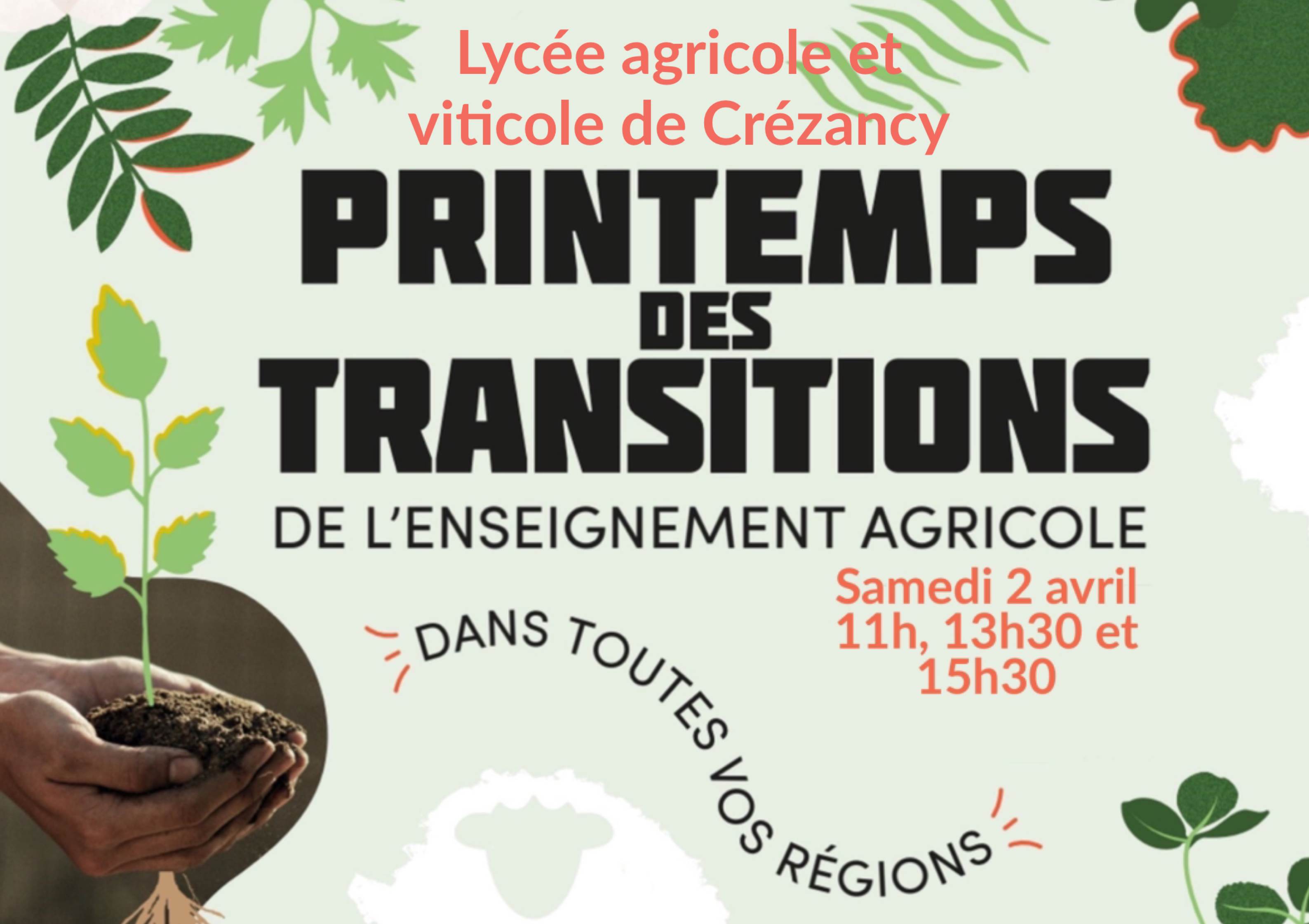 Le  » Printemps des transitions  » au lycée agricole et viticole de Crézancy